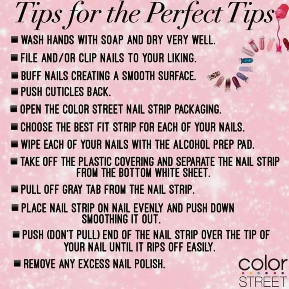 Color Street‎ Nail Polish Strips Birthday Wishes Accent Pack